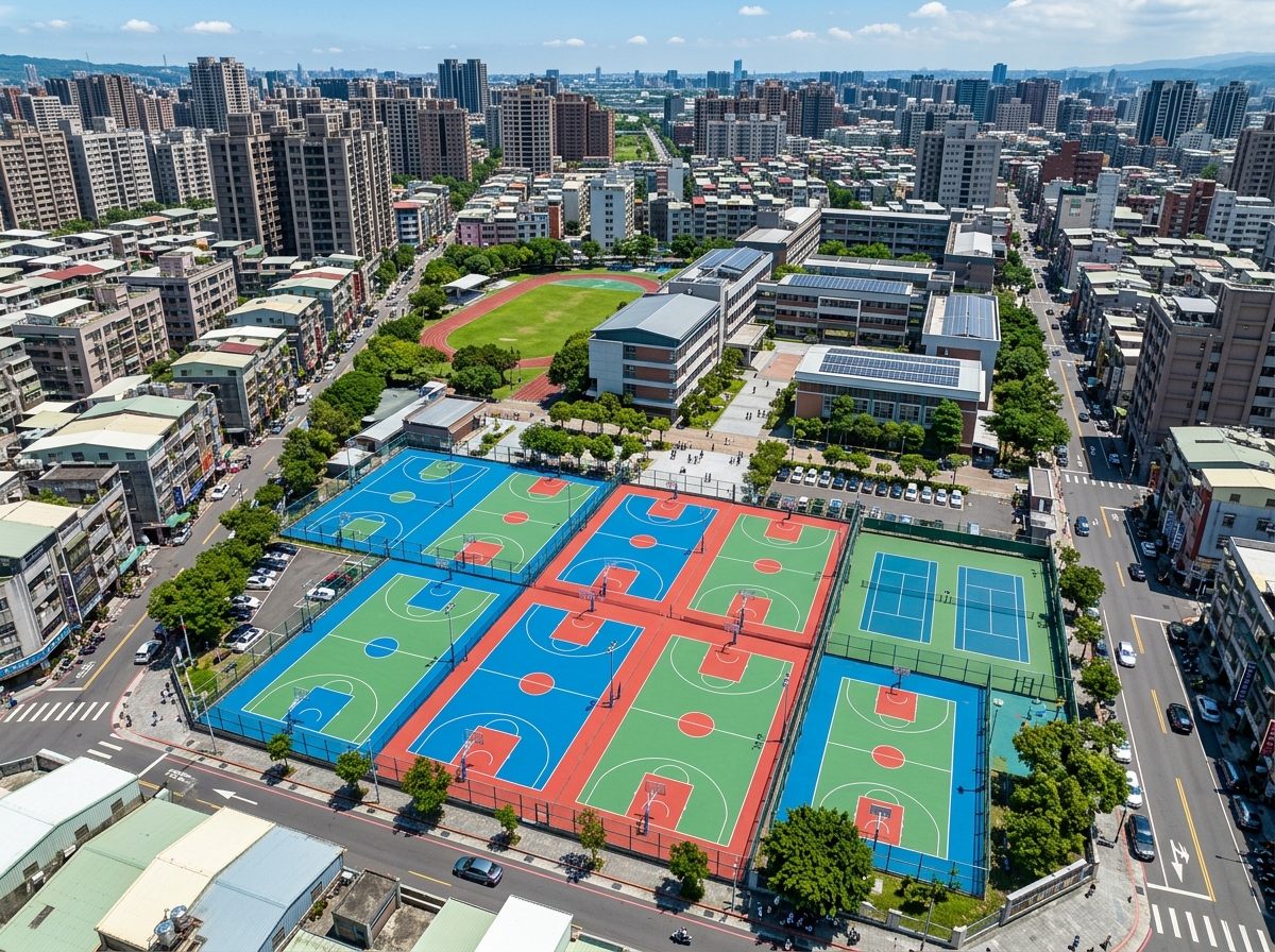 白山市EPDM塑胶跑道硅PU篮球场 - 哪里好