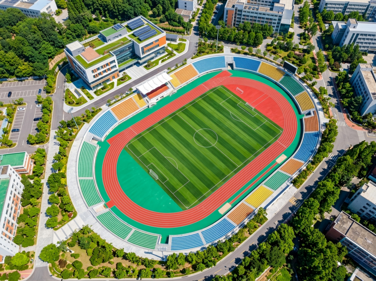白山市透气型塑胶跑道学校塑胶跑道 - 方案